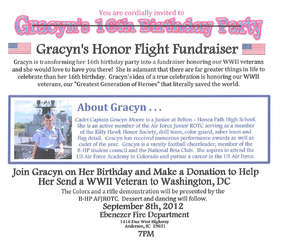 Gracyn Moore FR Flyer
