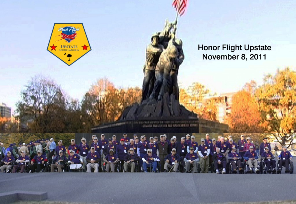 Honor Flight  Upstate November 2011  with Logo