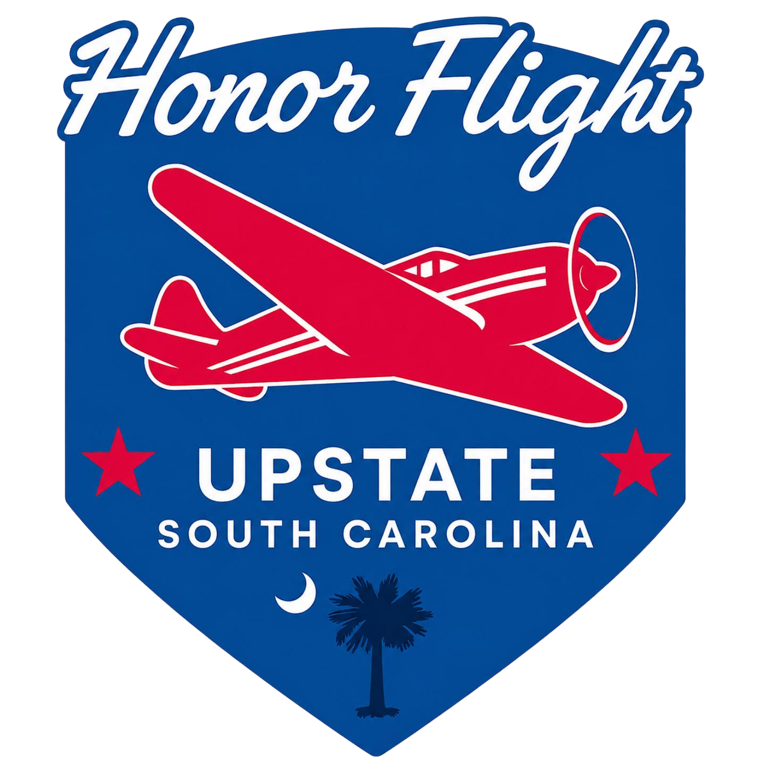 Honor Flight Upstate South Carolina emblem